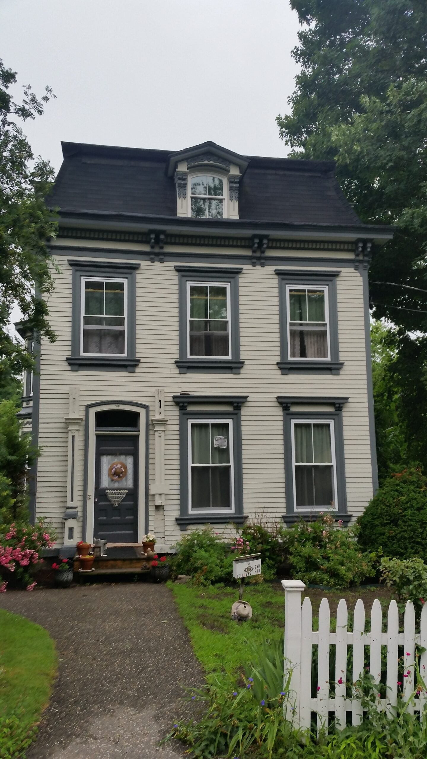 Fixed house with updated windows.